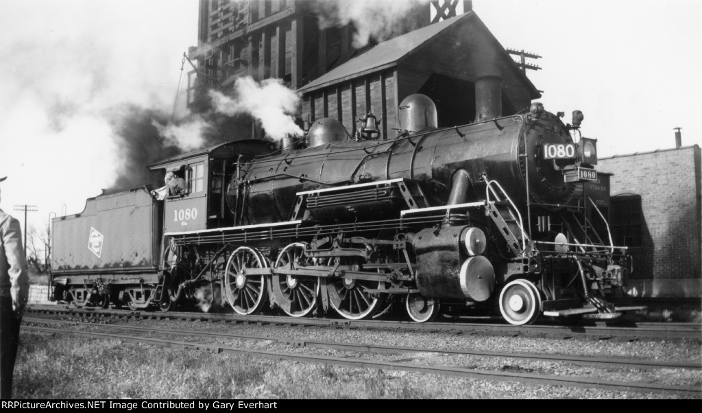 MILW 4-6-0 #1080 - Milwaukee Road